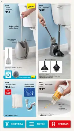 Nuevas ofertas de Betterware válidas en toda la República Mexicana desde el 30.06.2025. ¡Encuentra las mejores ofertas en Betterware campaña 7 2025! | Página: 99 | Productos: Cepillo, Agua, Wc, Bote de basura