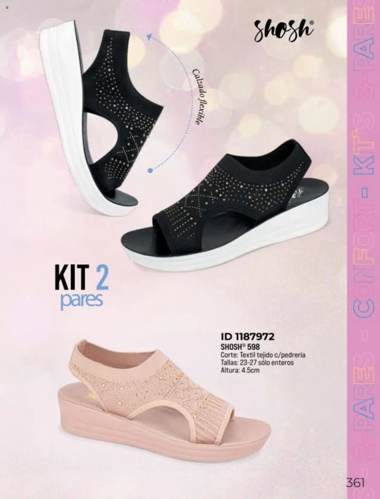 Nuevas ofertas de Price Shoes válidas en toda la República Mexicana desde el 27.01.2025. ¡Encuentra las mejores ofertas en Price Shoes catálogo Sandalias! | Página: 361 | Productos: Flexible