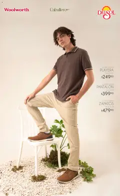 Vista previa de Del Sol y Woolworth catálogo Luce El Otoño en Tiendas , nuevo folleto de la tienda, válido en México a partir del 06.10.2025 | Página: 7 | Productos: Zapatos, Playera