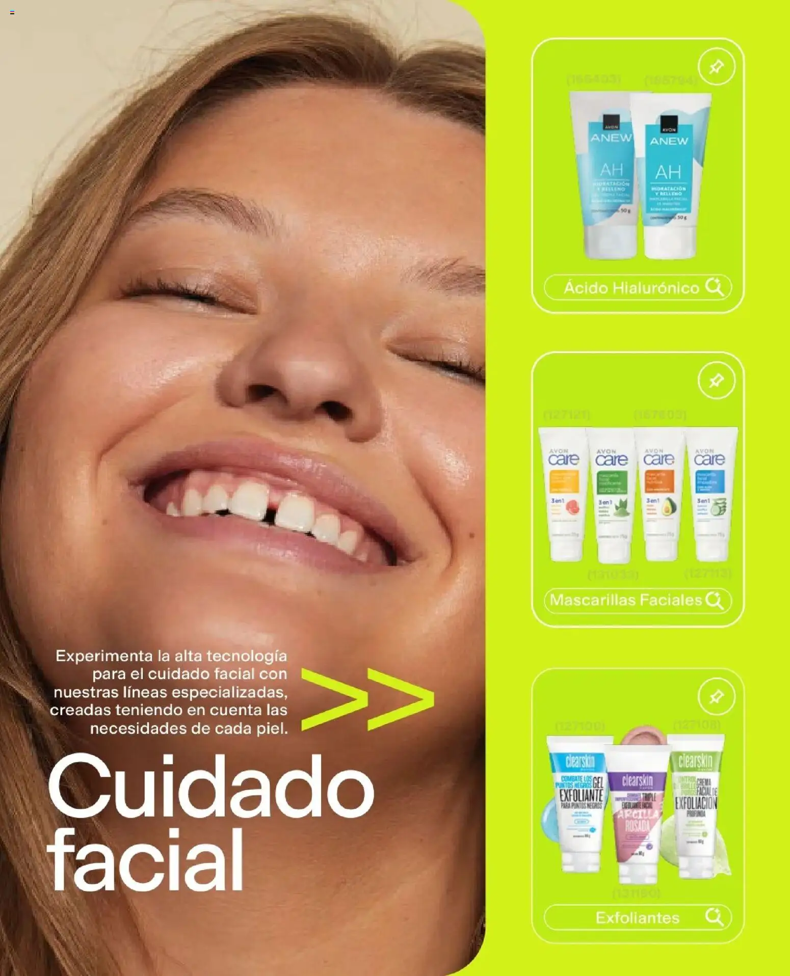 Avon revista - valida desde el 25.03.2026 | Página: 116 | Productos: Exfoliante facial, Crema