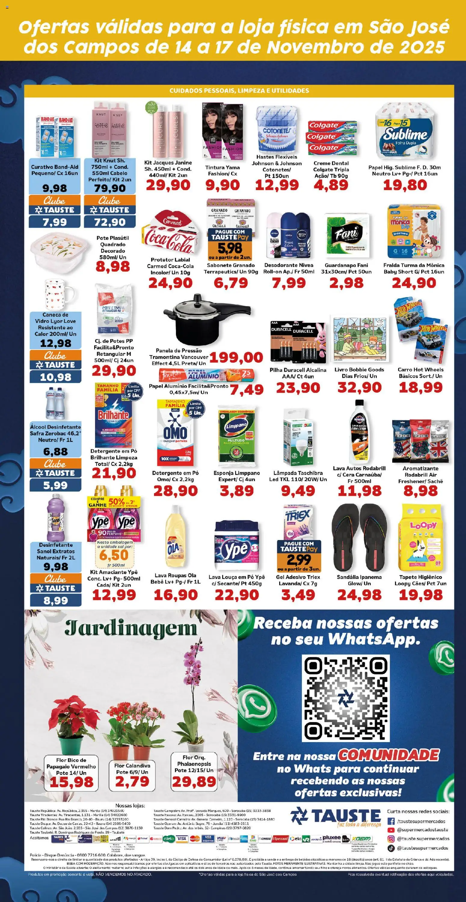 Tauste Folheto - válido de 14.11.2025 | Página: 5 | Produtos: Pó, Esponja, Creme, Bico