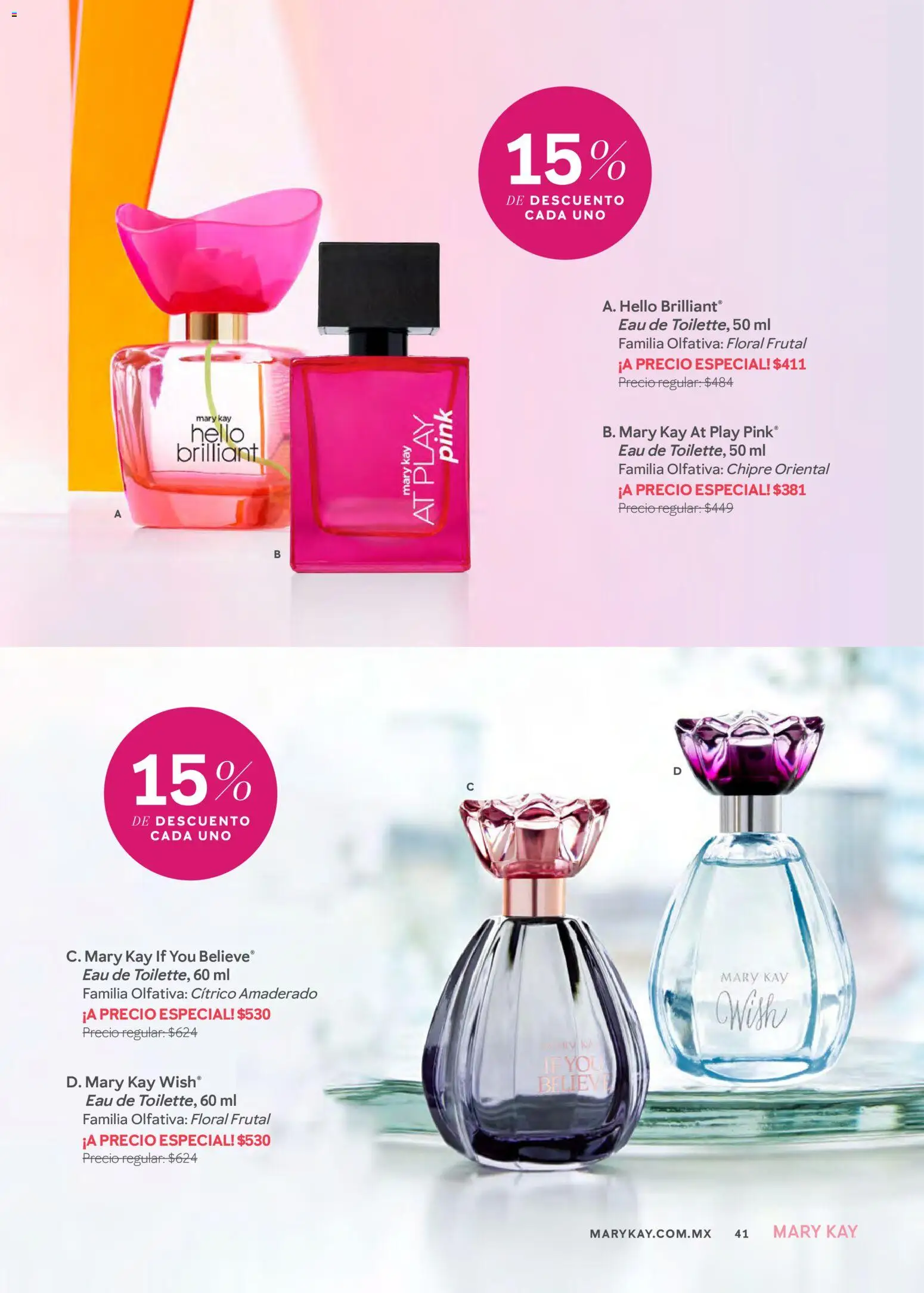 Nuevas ofertas de Mary Kay válidas en toda la República Mexicana desde el 01.03.2026. ¡Encuentra las mejores ofertas en Mary Kay catálogo! | Página: 41