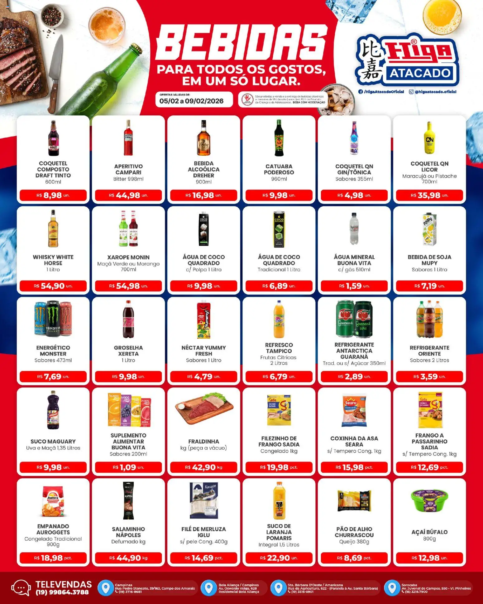 Higa Atacado Folheto - válido de 05.02.2026 | Página: 3