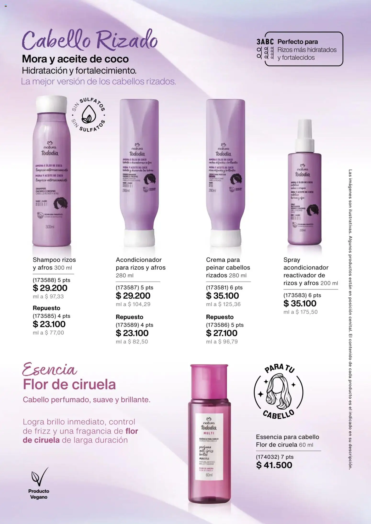 Natura revista - valida desde el 02.01.2026 | Página: 135 | Productos: Crema, Brillo, Fragancia, Mora
