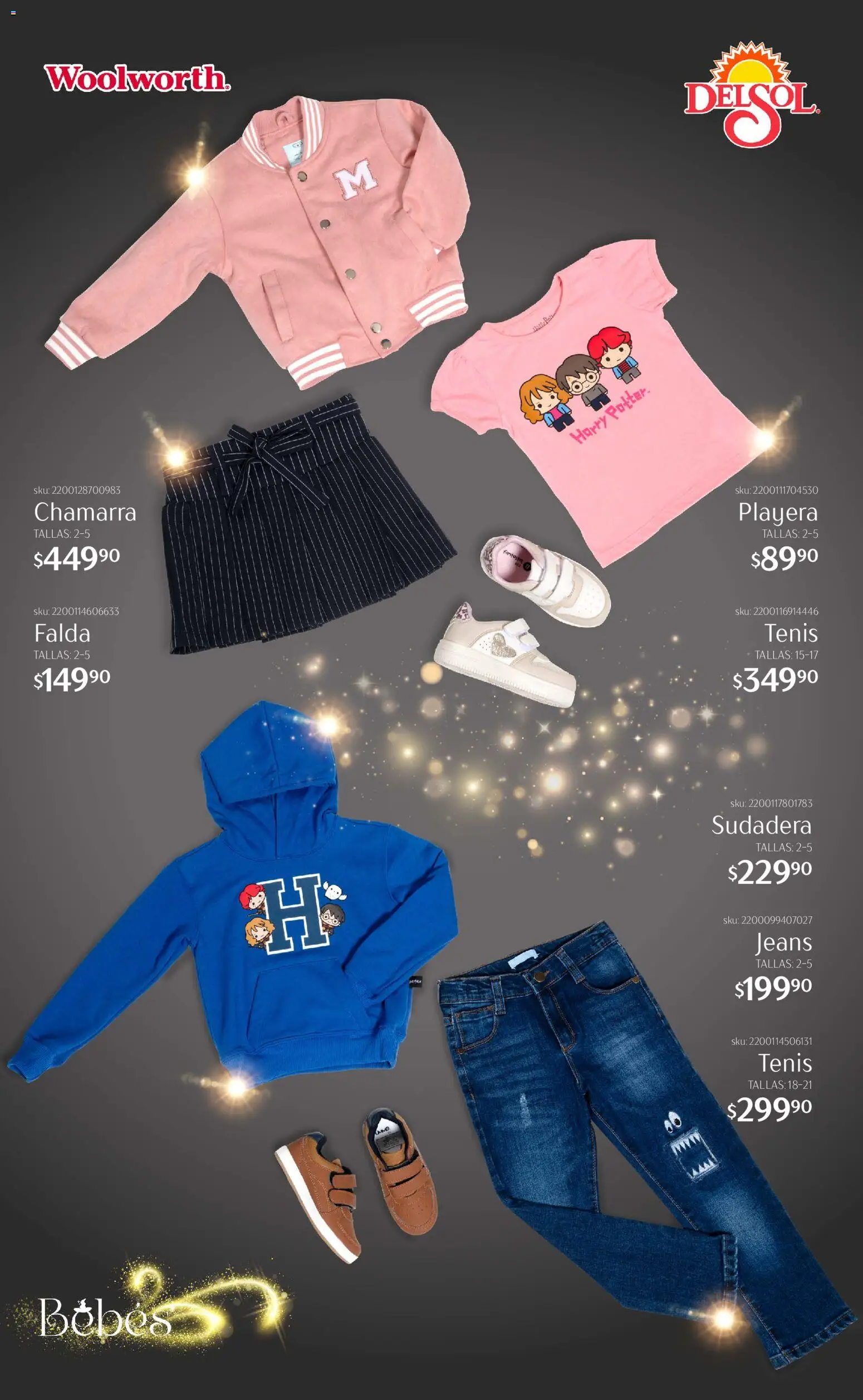 Nuevas ofertas de Del Sol y Woolworth válidas en toda la República Mexicana desde el 04.12.2025. ¡Encuentra las mejores ofertas en Del Sol y Woolworth catálogo Harry Potter! | Página: 15