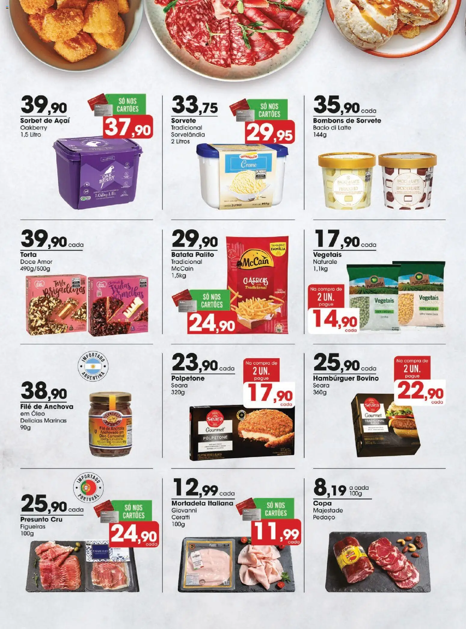 Zaffari Folheto - válido de 18.11.2025 | Página: 10 | Produtos: Óleo, Creme, Hambúrguer, Açaí