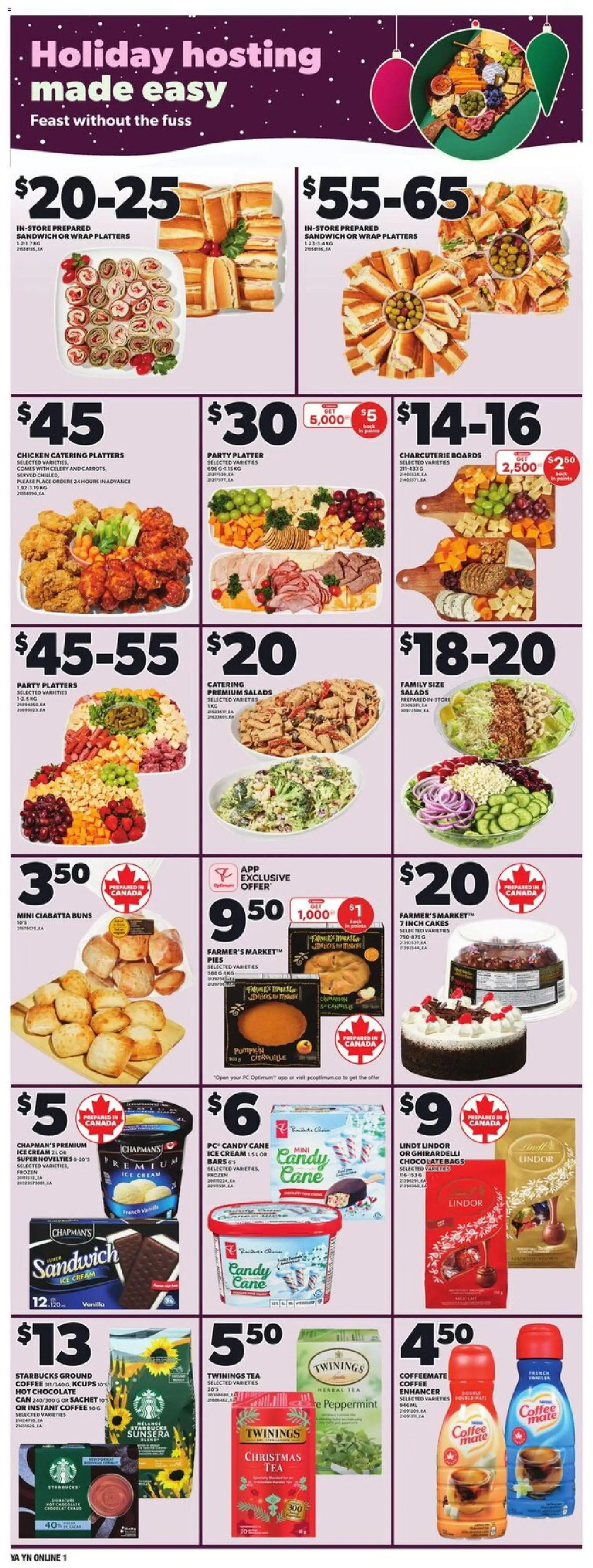 Independent Grocer flyer valid from 18.12.2025 | Page: 7 | Products: Cream, PC, Coffee, Pumpkin