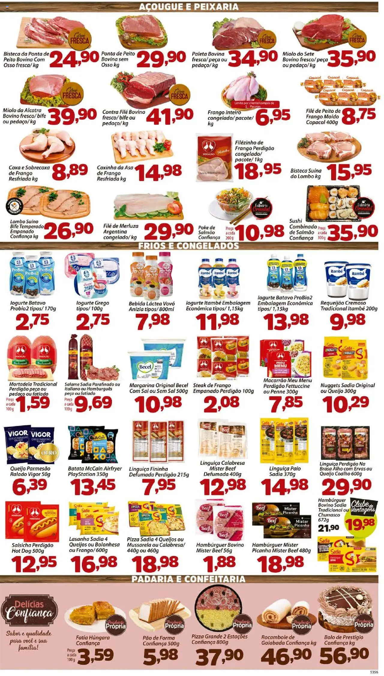 Confiança Folheto - válido de 15.08.2025 | Página: 3 | Produtos: Alho, Frango moido, Alcatra, Queijo coalho