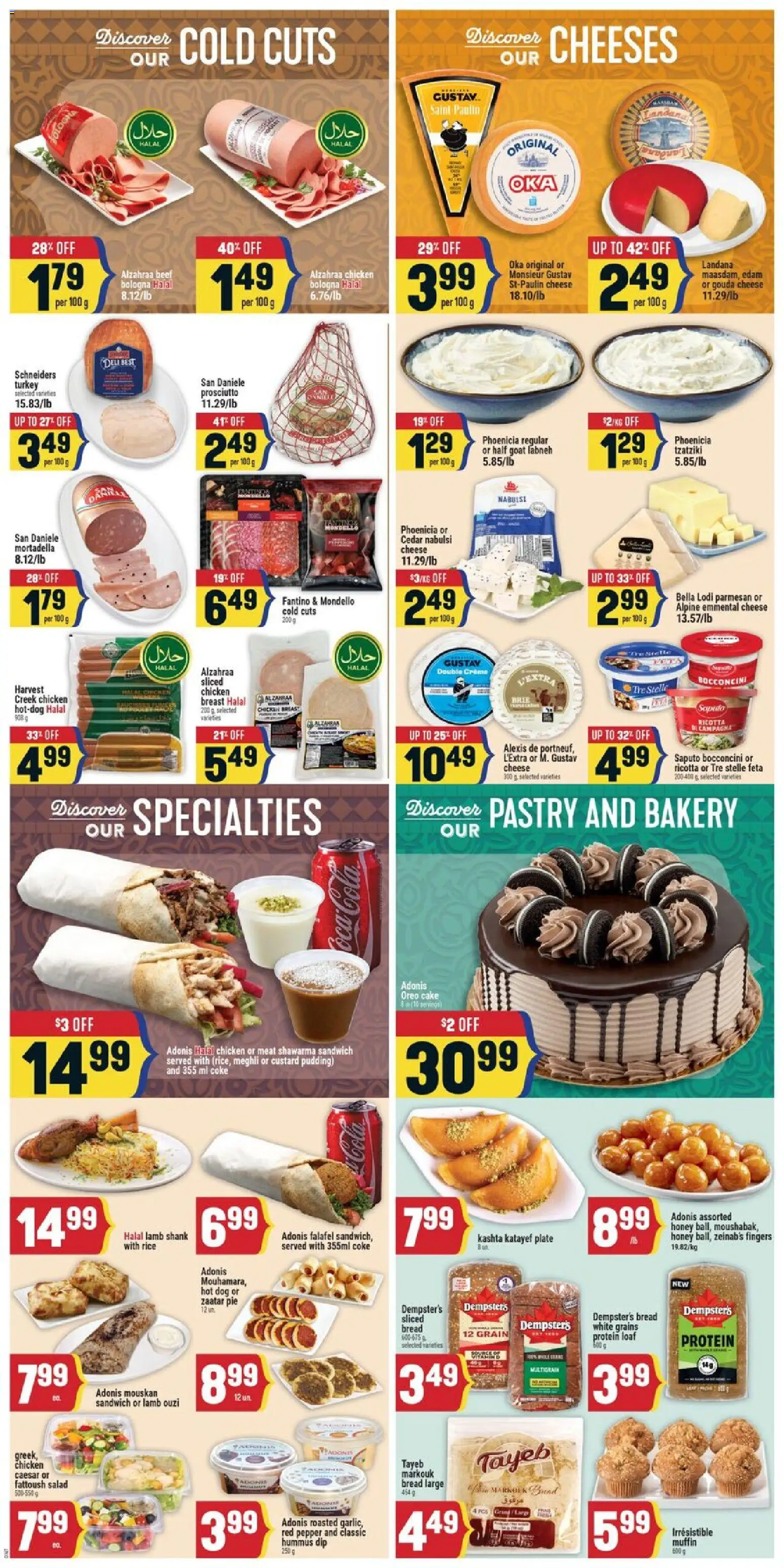 Adonis flyer valid from 16.04.2026 | Page: 5 | Products: Rice, Turkey, Bread, Chicken