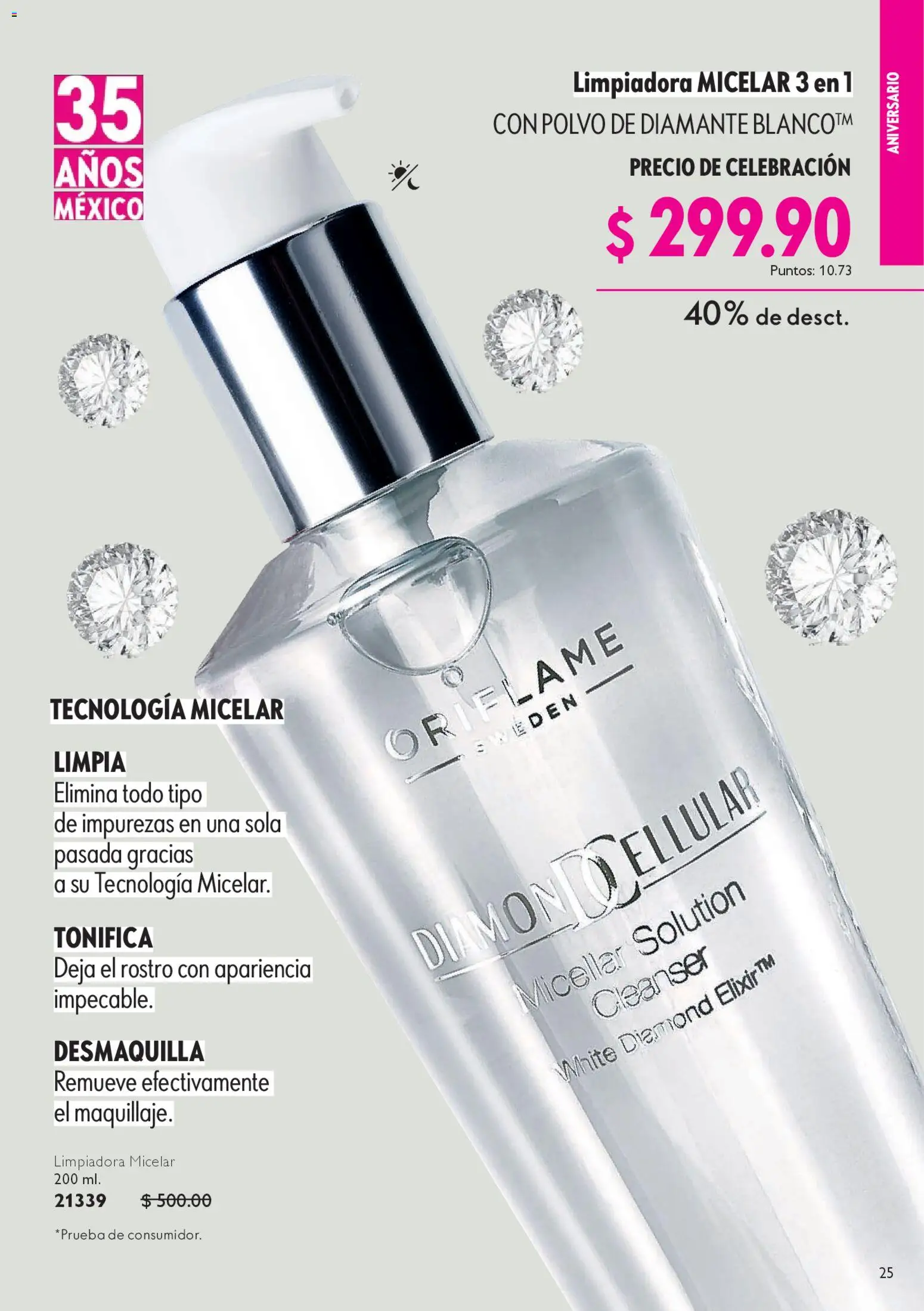Nuevas ofertas de Oriflame válidas en toda la República Mexicana desde el 14.02.2026. ¡Encuentra las mejores ofertas en Oriflame campaña 3 2026! | Página: 25 | Productos: Polvo