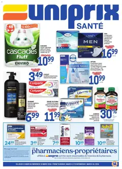 Preview of Uniprix flyer - Sante  from shop Uniprix valid from 12.03.2026