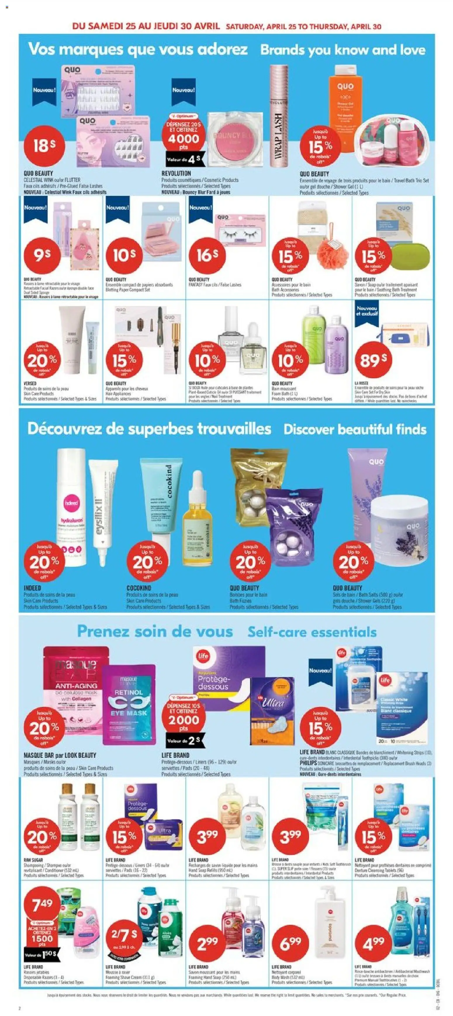 Pharmaprix flyer valid from 24.04.2026 | Page: 15 | Products: Body wash, Bubble bath, Mouthwash, Bath