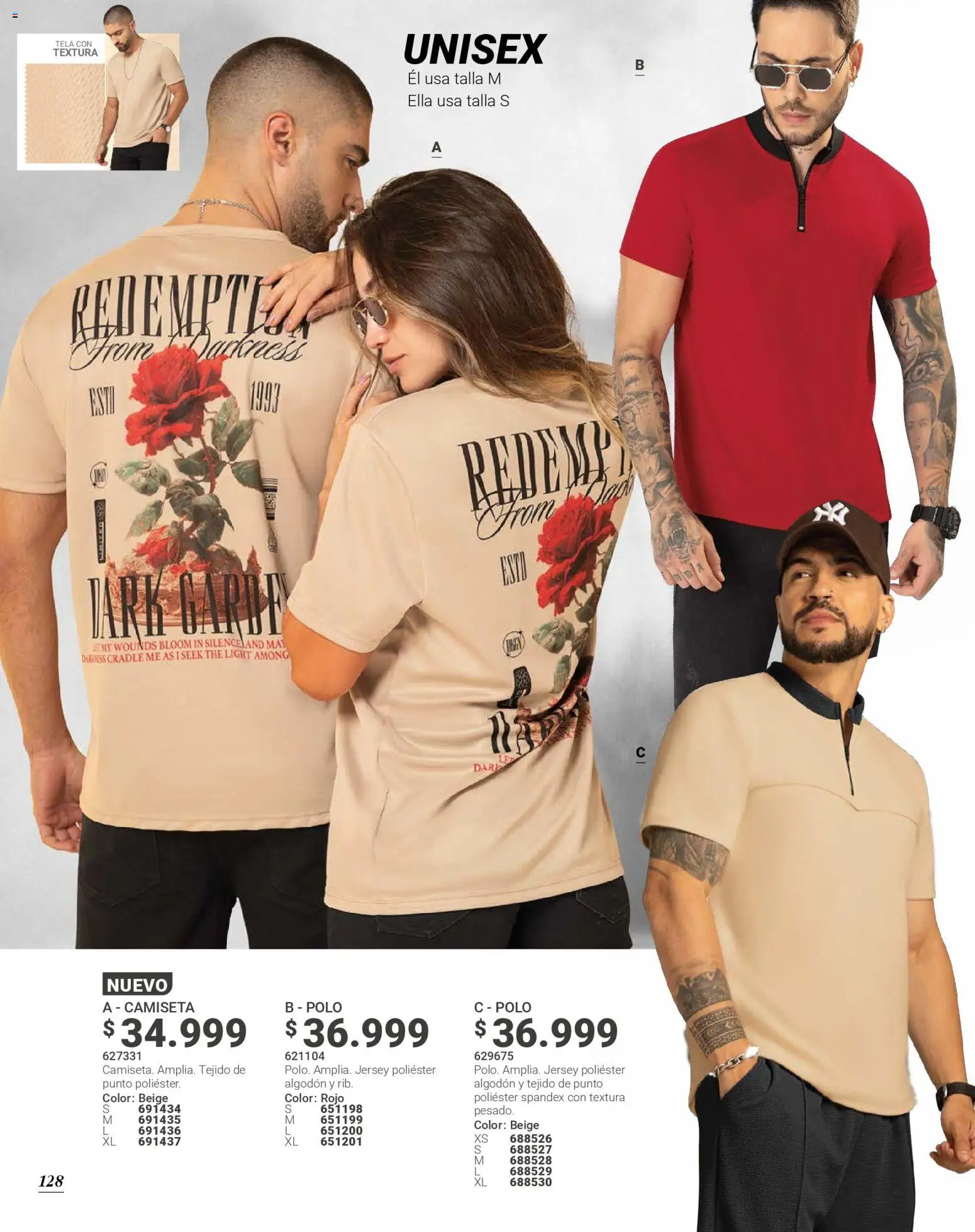 Carmel revista - valida desde el 29.10.2025 | Página: 128 | Productos: Algodón, Camiseta