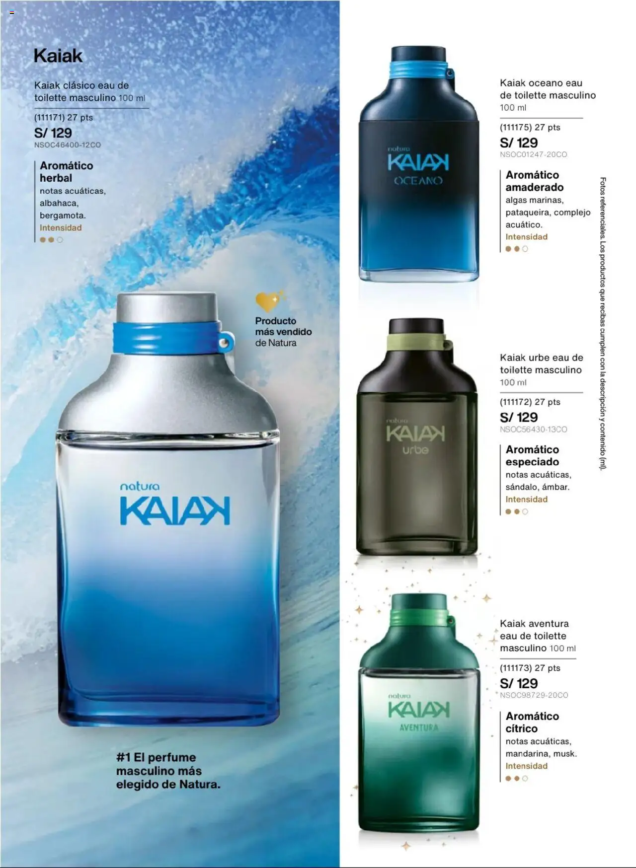 Catálogo Natura válido desde 03.10.2025 | Página: 76 | Productos: Perfume, EAU de Toilette