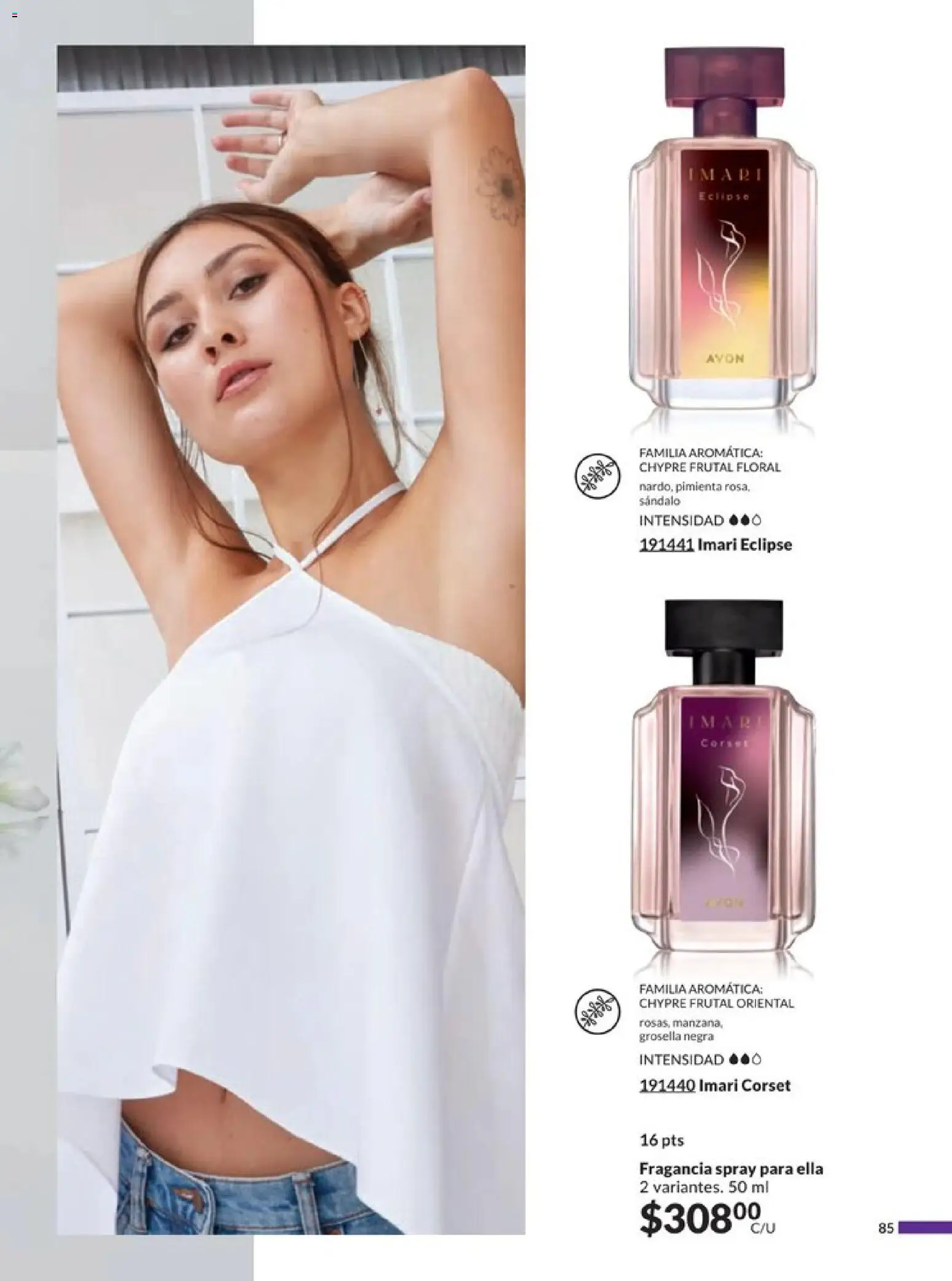 Nuevas ofertas de AVON válidas en toda la República Mexicana desde el 20.12.2025. ¡Encuentra las mejores ofertas en AVON campaña 1 2026! | Página: 91 | Productos: Pimienta, Fragancia