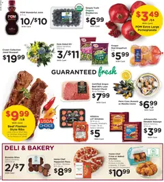 Preview of QFC weekly ads valid from 29.10.2025 | Page: 10 | Products: Beef, Salad, Sausage, Blueberries