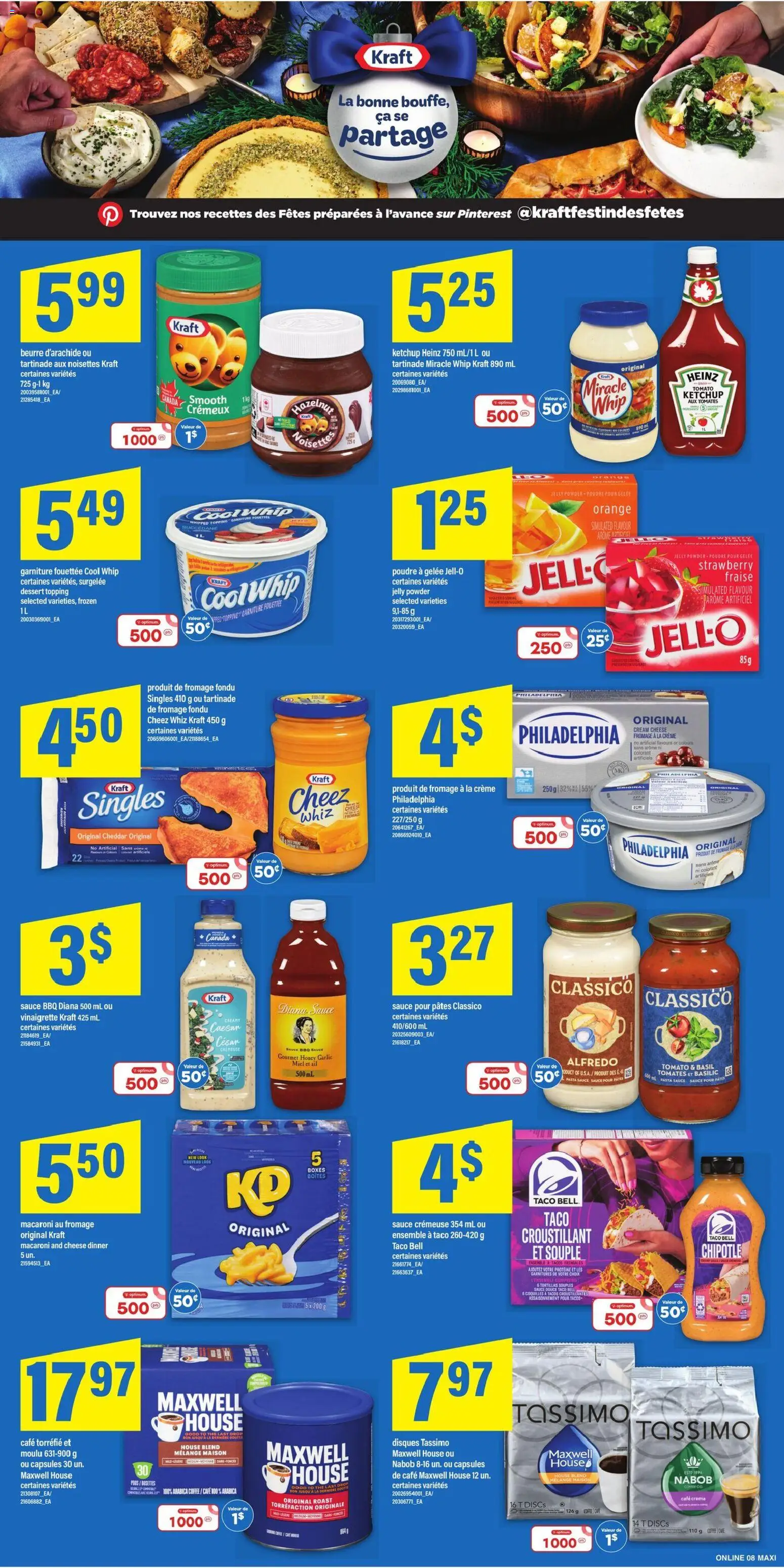 Maxi flyer valid from 04.12.2025 | Page: 9 | Products: Pasta, Cream, Powder, Coffee