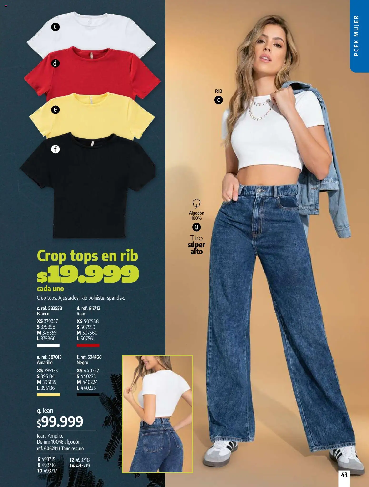 Pacifika revista - valida desde el 01.02.2026 | Página: 43 | Productos: Algodón, Jean