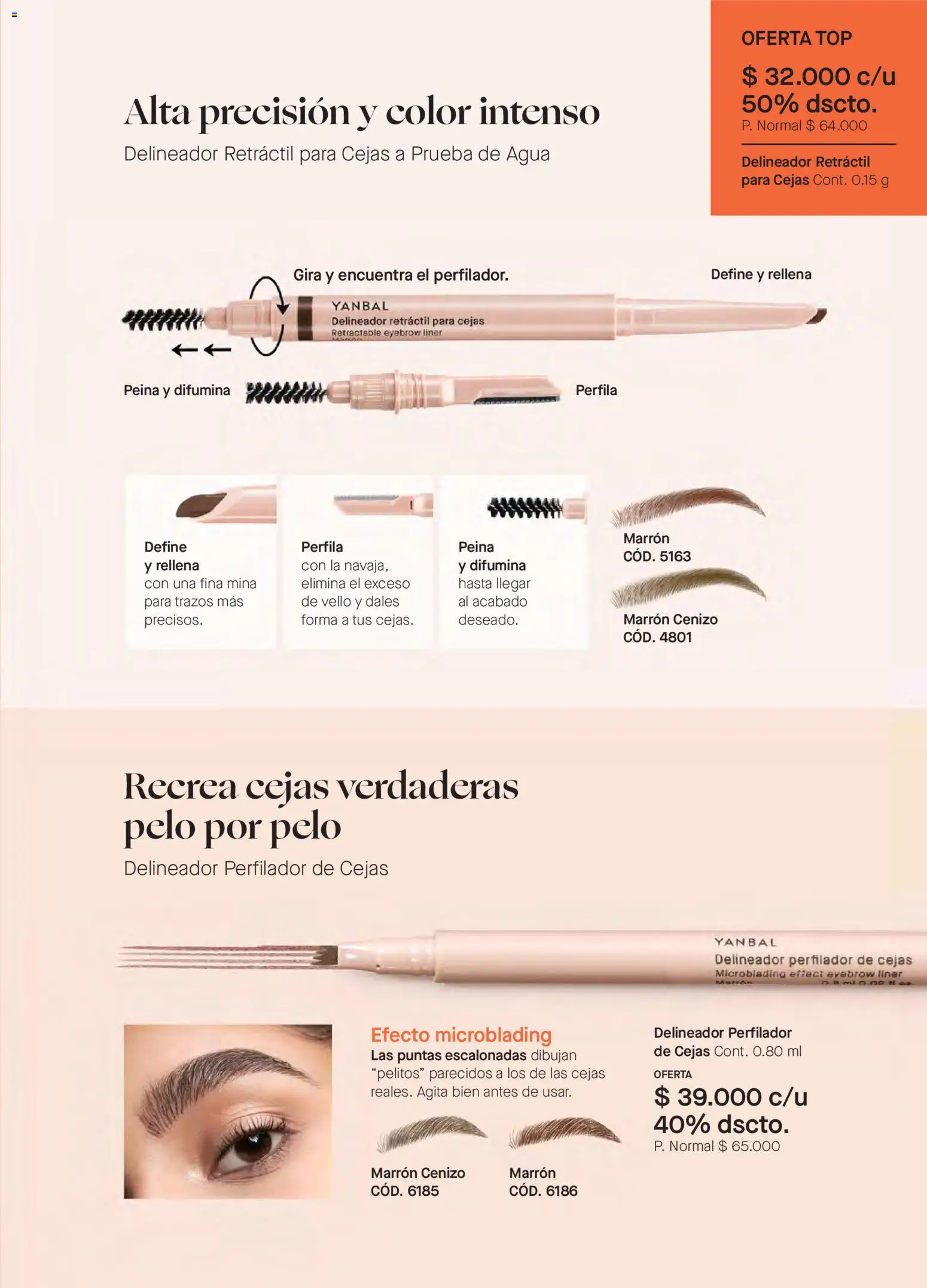 Yanbal revista - valida desde el 31.01.2026 | Página: 55 | Productos: Agua, Top, Delineador, Perfilador