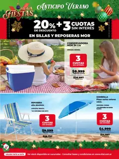 Vista previa Vital - Especial Navidad válido desde el 16.12.2025 | Página: 7 | Productos: Conservadora, Reposera, Sombrilla