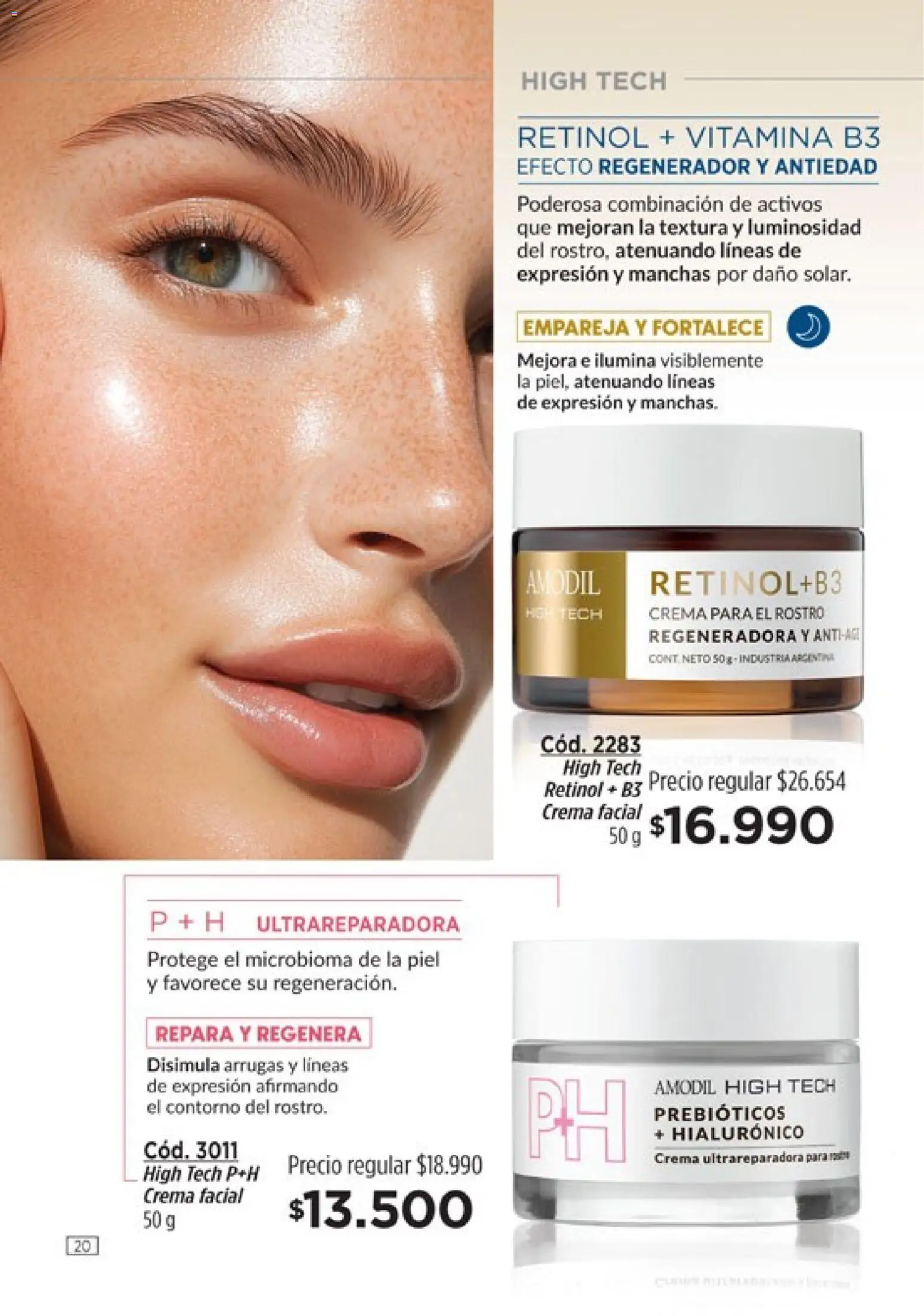 Amodil - Campaña 18/2025 │ válido desde el 30.11.2025 | Página: 20 | Productos: Contorno, Crema