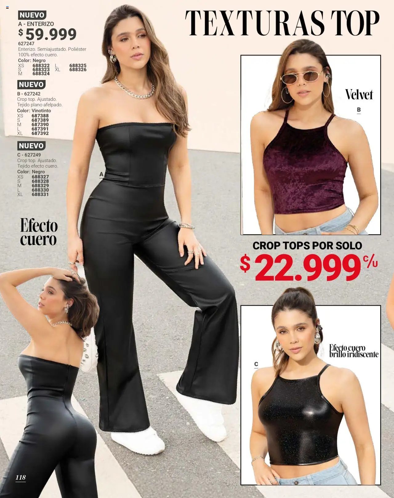 Carmel revista - valida desde el 01.12.2025 | Página: 118 | Productos: Brillo, Top, Enterizo