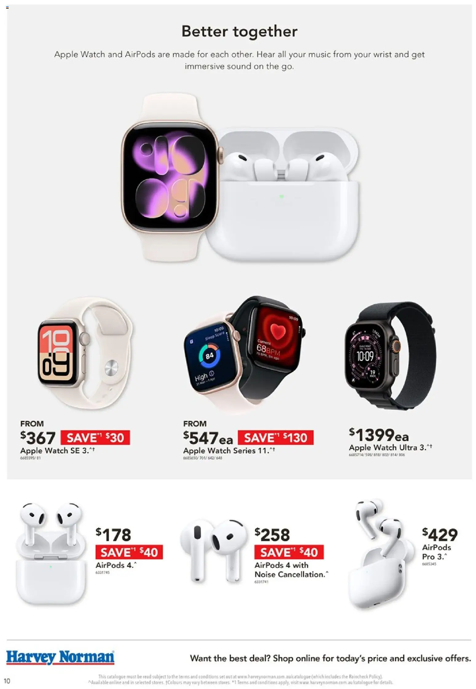 Harvey Norman catalogue - valid from 06.03.2026 | Page: 10 | Products: Watch