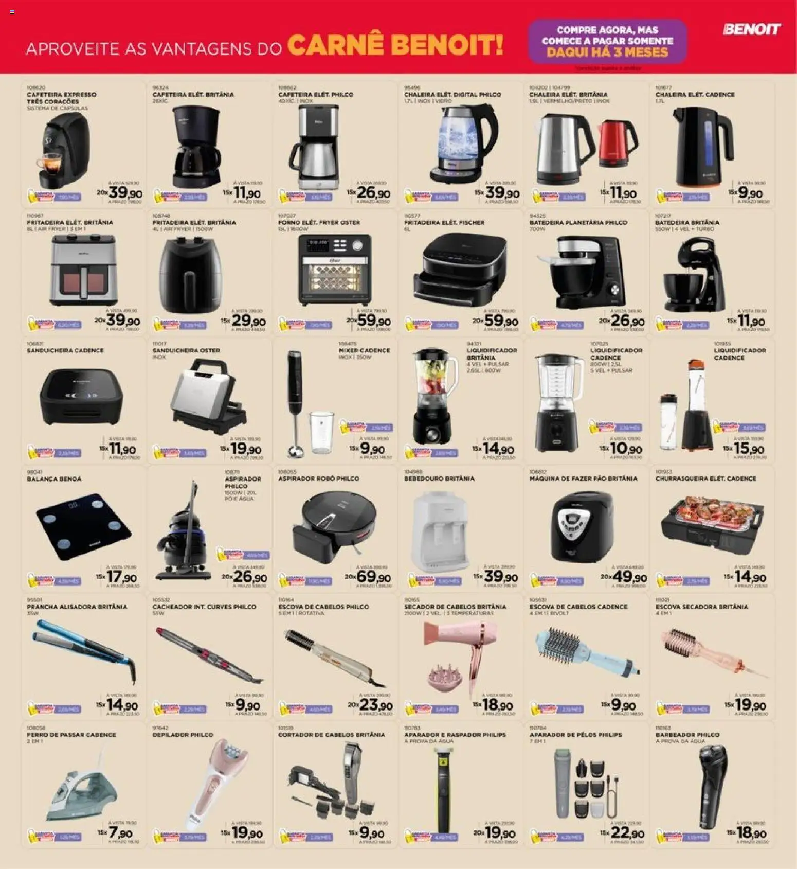 Benoit Folheto - válido de 01.01.2026 | Página: 4 | Produtos: Forno, Ferro, Escova secadora, Pão