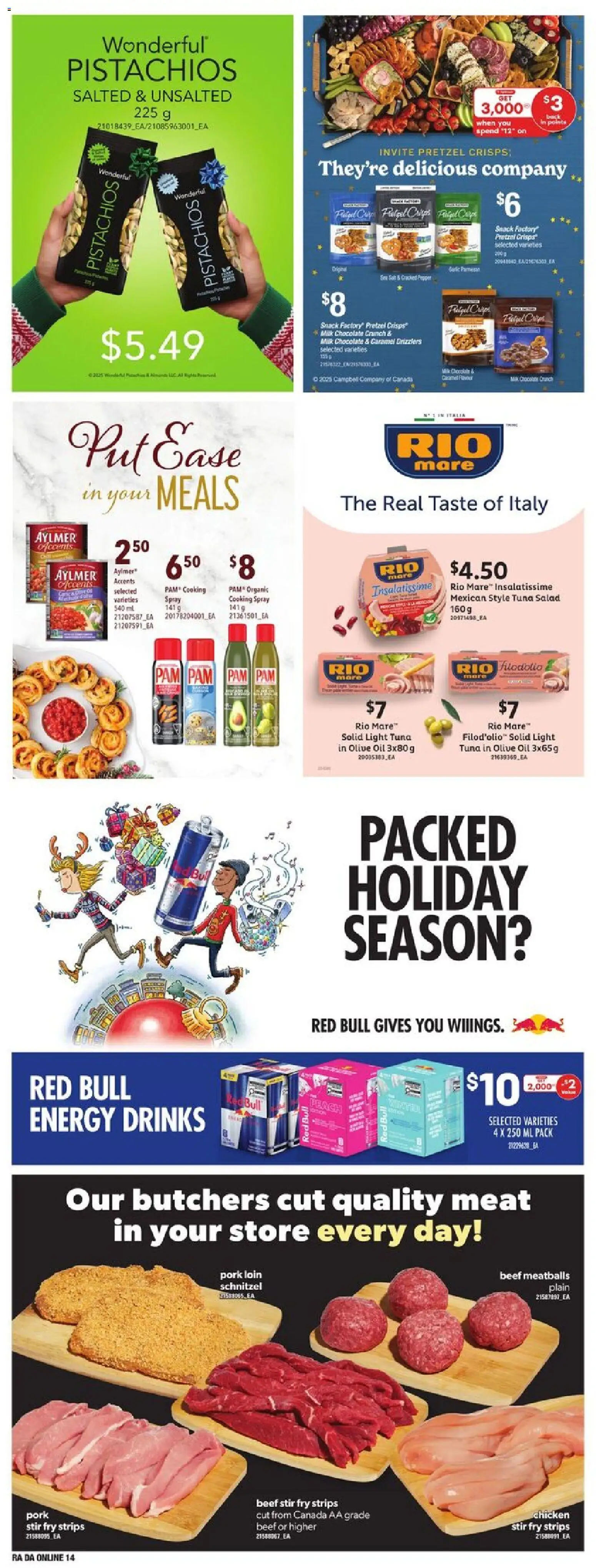 Atlantic Superstore flyer valid from 27.11.2025 | Page: 31 | Products: Beef, Milk, Oil, Pork