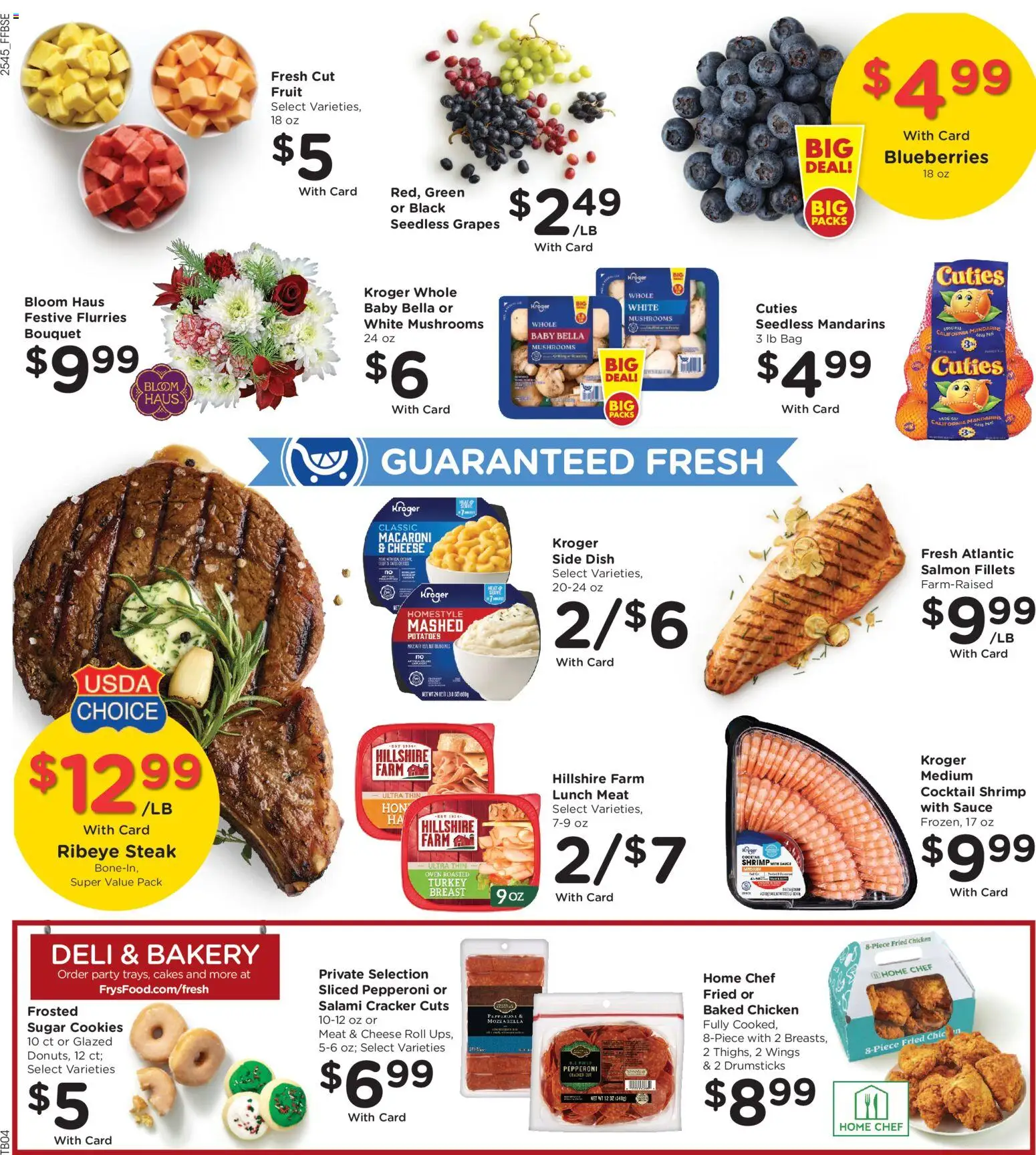 Fry's Food Weekly Ad - valid from 10.12.2025 | Page: 14 | Products: Bakery, Mandarins, Cookies, Blueberries