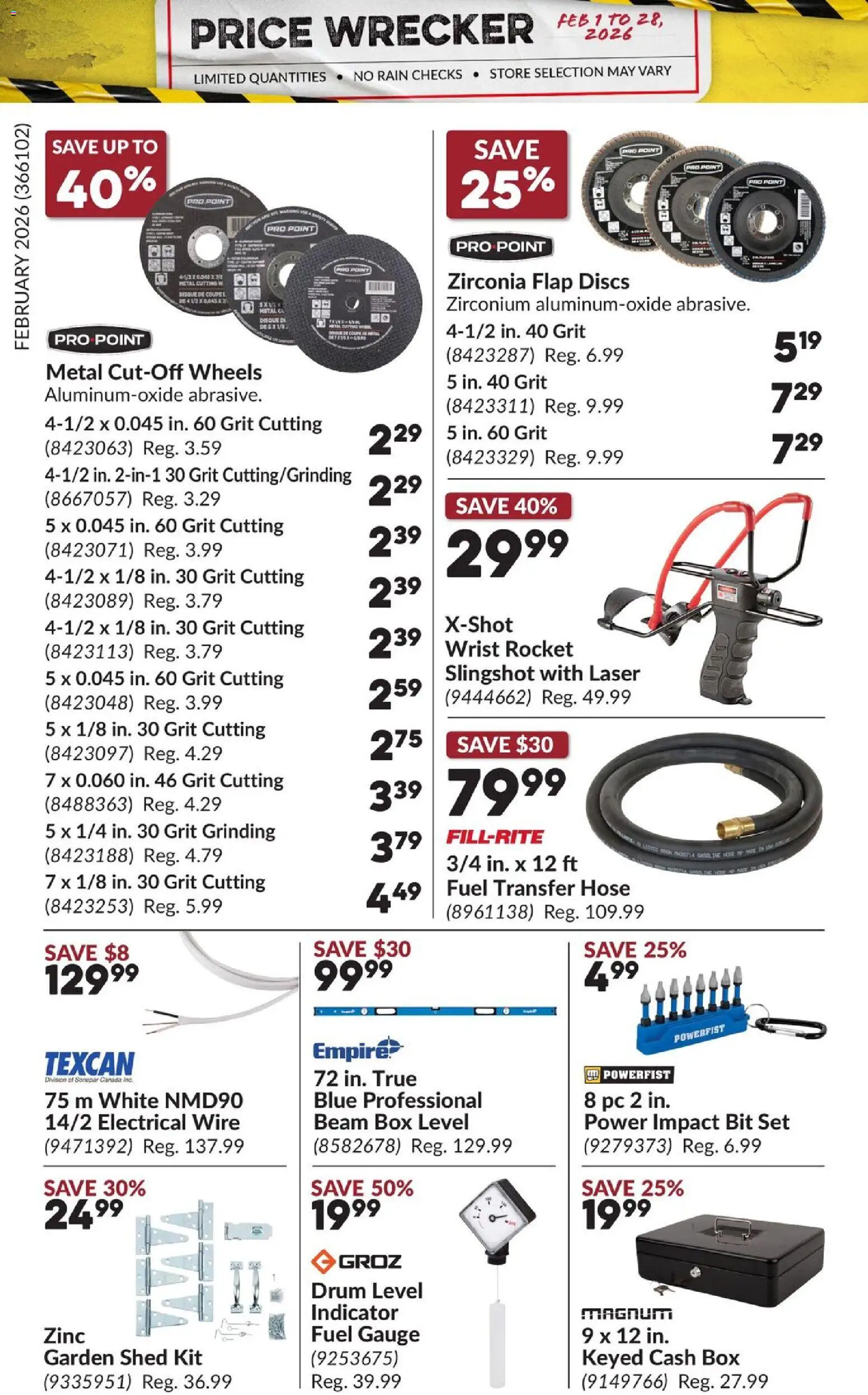 Princess Auto flyer valid from 01.02.2026 | Page: 12 | Products: PC, Box