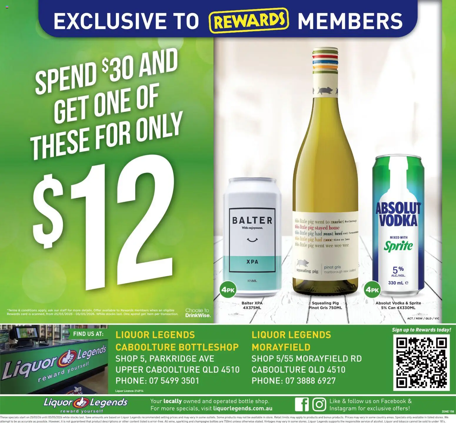 Liquor Legends catalogue - valid from 25.03.2026 | Page: 8 | Products: Beef, Vodka, Phone