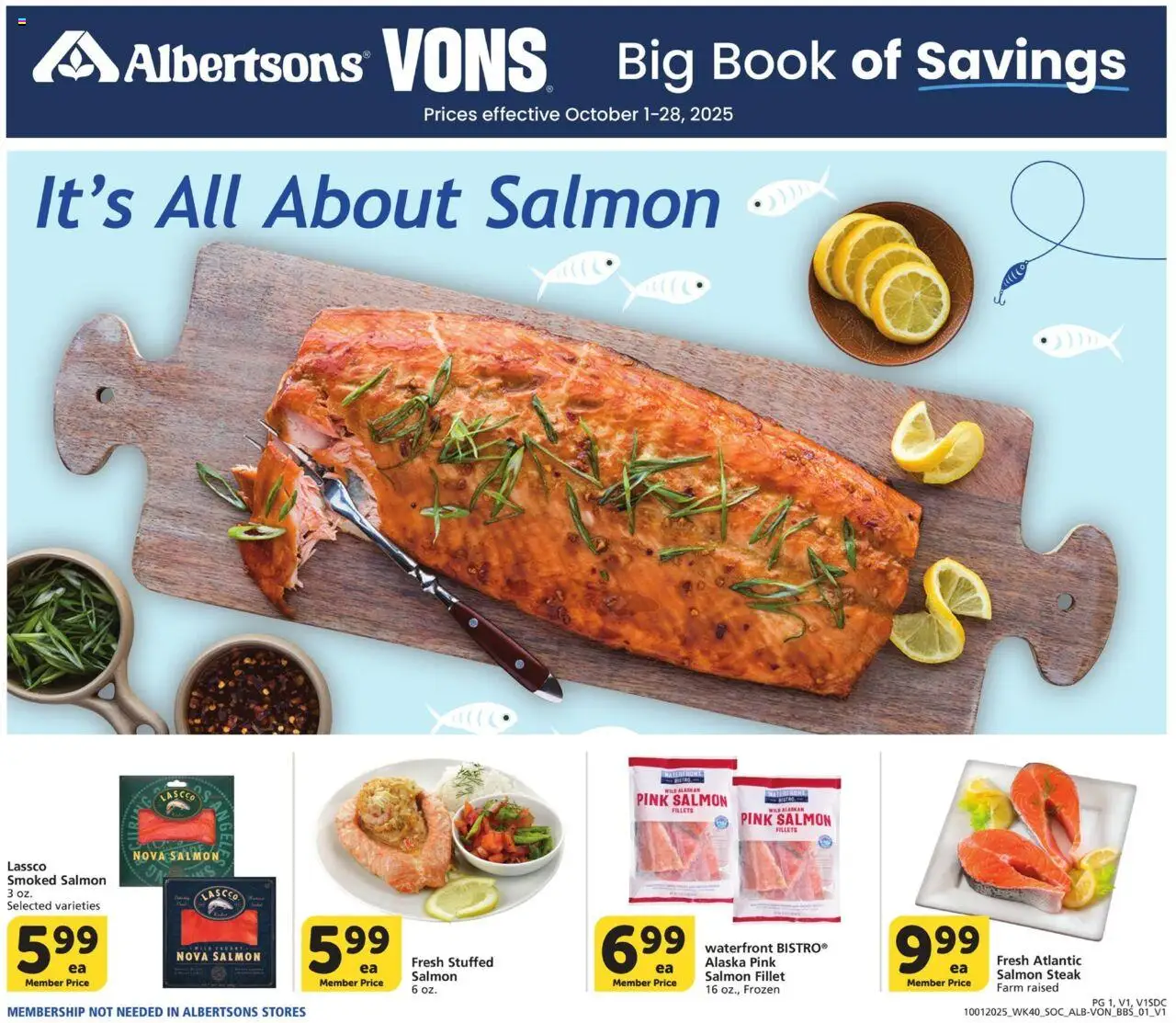 Vons Big Book of Savings - valid from 01.10.2025 | Page: 1