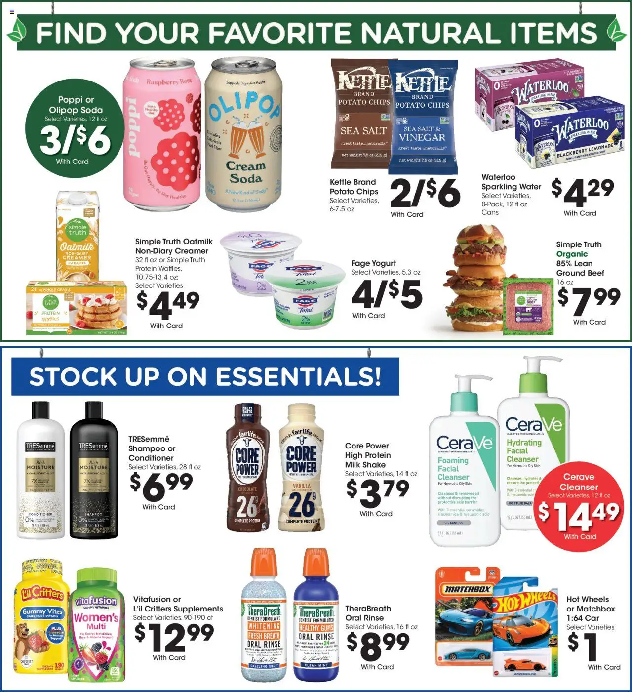 Kroger Weekly Ad - valid from 06.08.2025 | Page: 7 | Products: Shampoo, Chips, Salt, Kettle