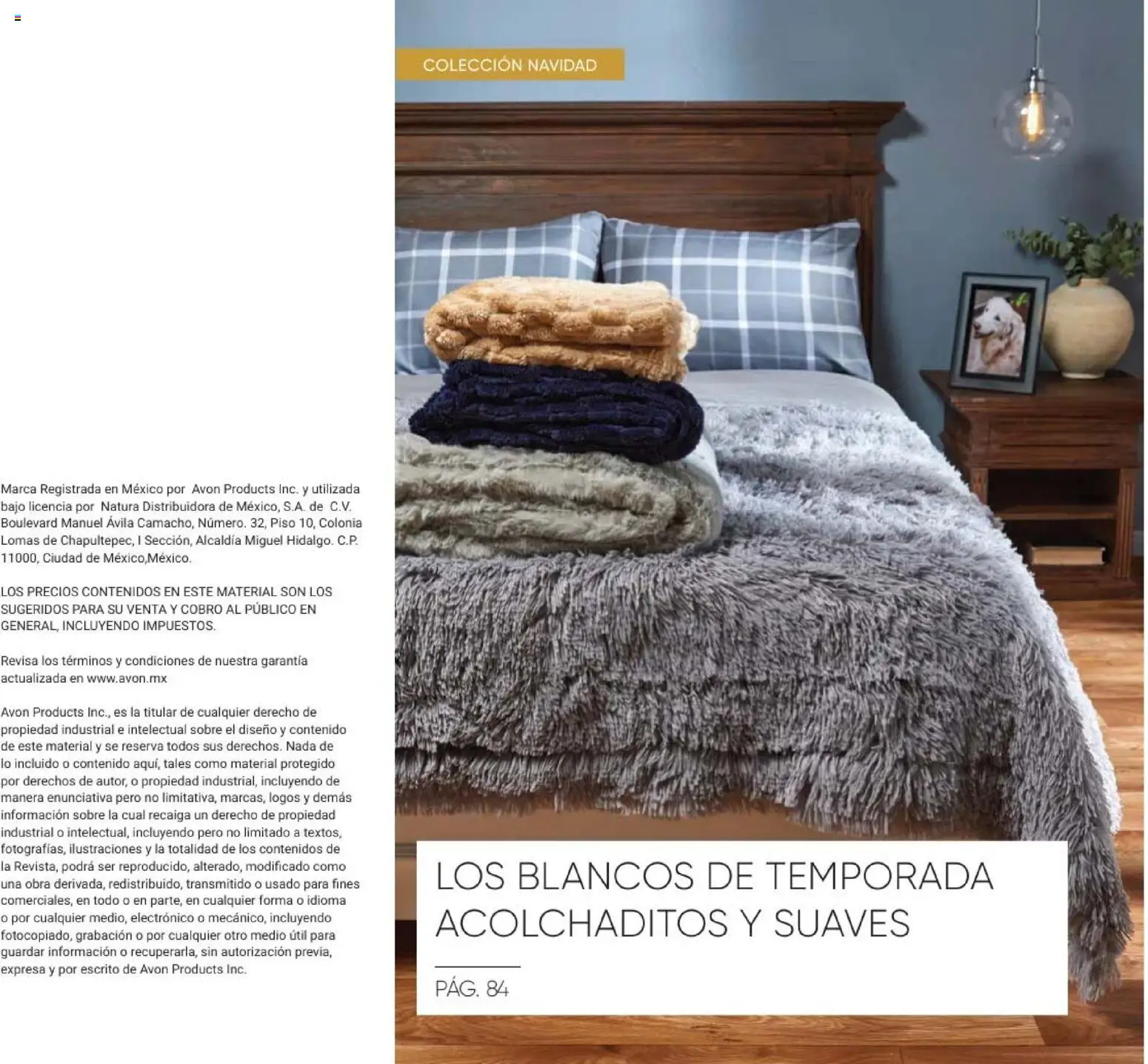 Nuevas ofertas de AVON válidas en toda la República Mexicana desde el 28.11.2025. ¡Encuentra las mejores ofertas en AVON Casa & Estilo 18 2025! | Página: 20 | Productos: Sobre