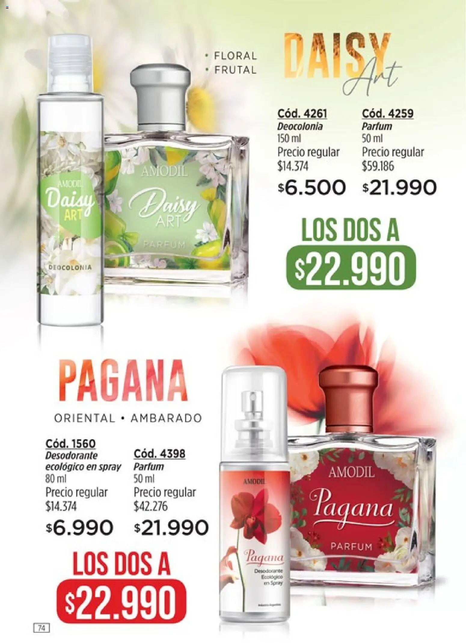 Amodil - Campaña 8 │ válido desde el 08.04.2026 | Página: 74 | Productos: Desodorante