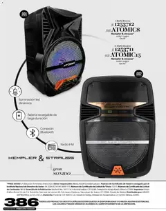 Vista previa de Price Shoes catálogo Accesorios, nuevo folleto de la tienda, válido en México a partir del 18.04.2026 | Página: 386 | Productos: Radio, Bocina, Batería