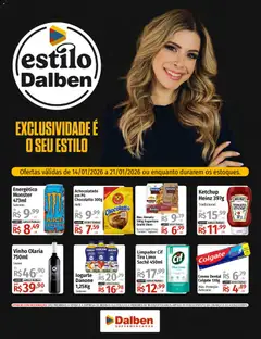 Supermercado Dalben - Ofertas Janeiro - Pré-Visualização do folheto da loja Supermercado Dalben, válido de 14.01.2026