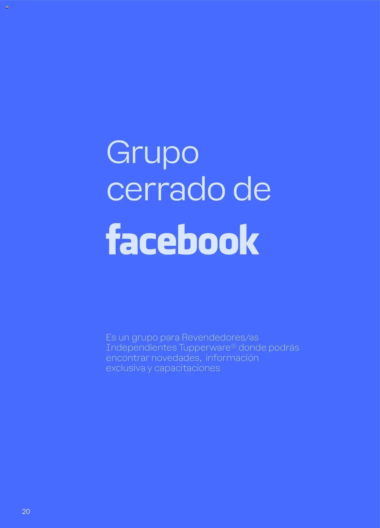 Tupperware - Manual de Bienvenida │ válido desde el 15.09.2025 | Página: 20