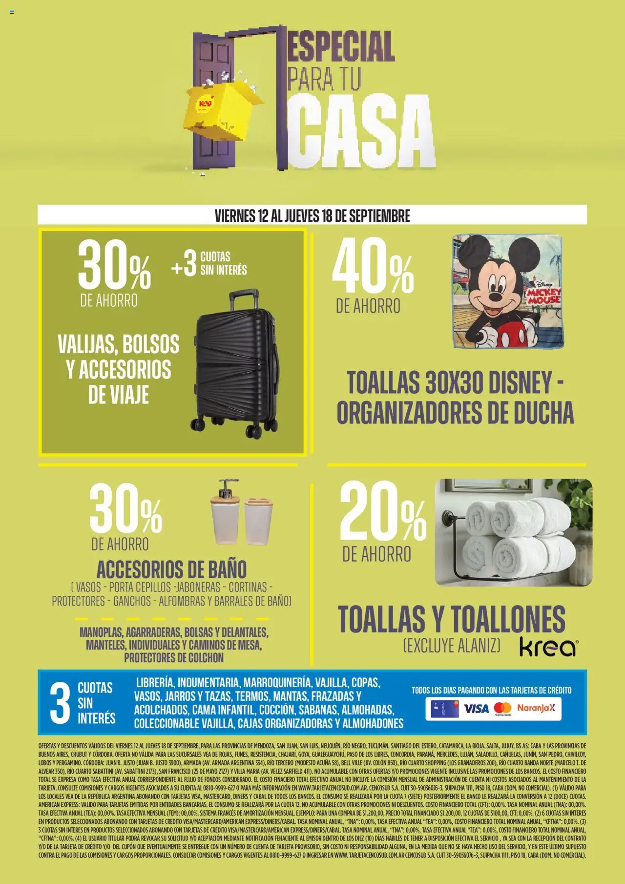 Vea - Ofertas especial para tu casa │ válido desde el 12.09.2025 | Página: 11 | Productos: Banco, Toallas, Baño, Vasos