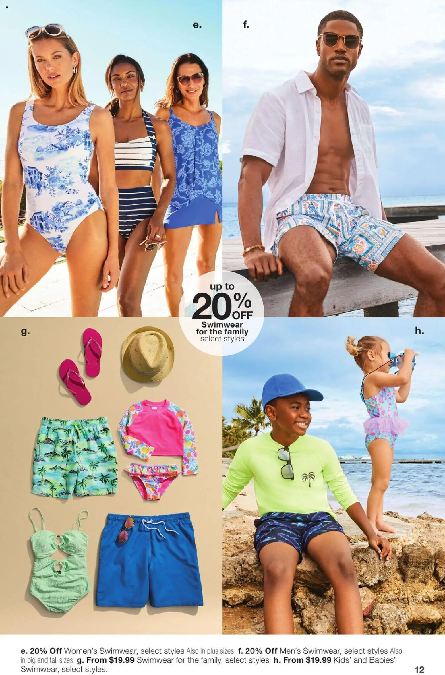 JCPenney Spring Fashion - valid from 16.03.2026 | Page: 12 | Products: Swimwear