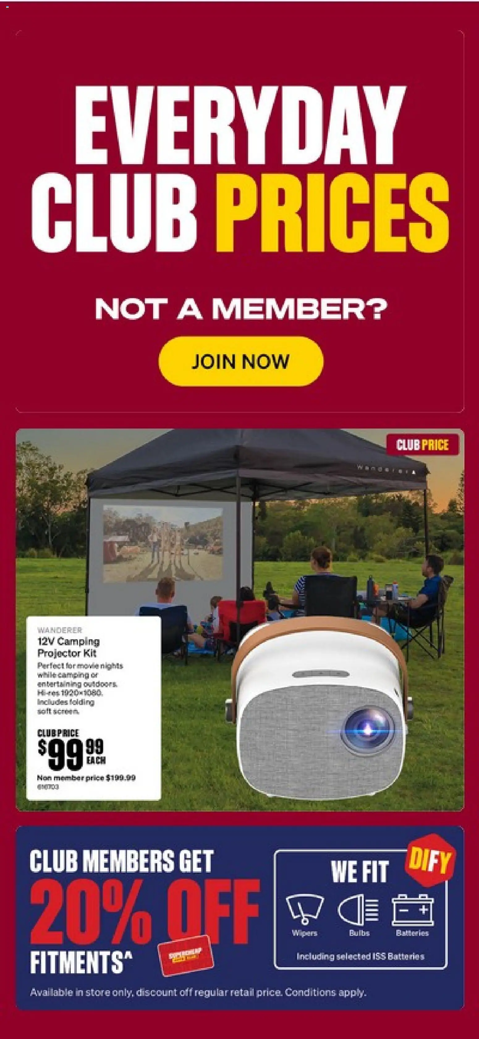 Supercheap Auto catalogue - valid from 08.04.2026 | Page: 33 | Products: Projector