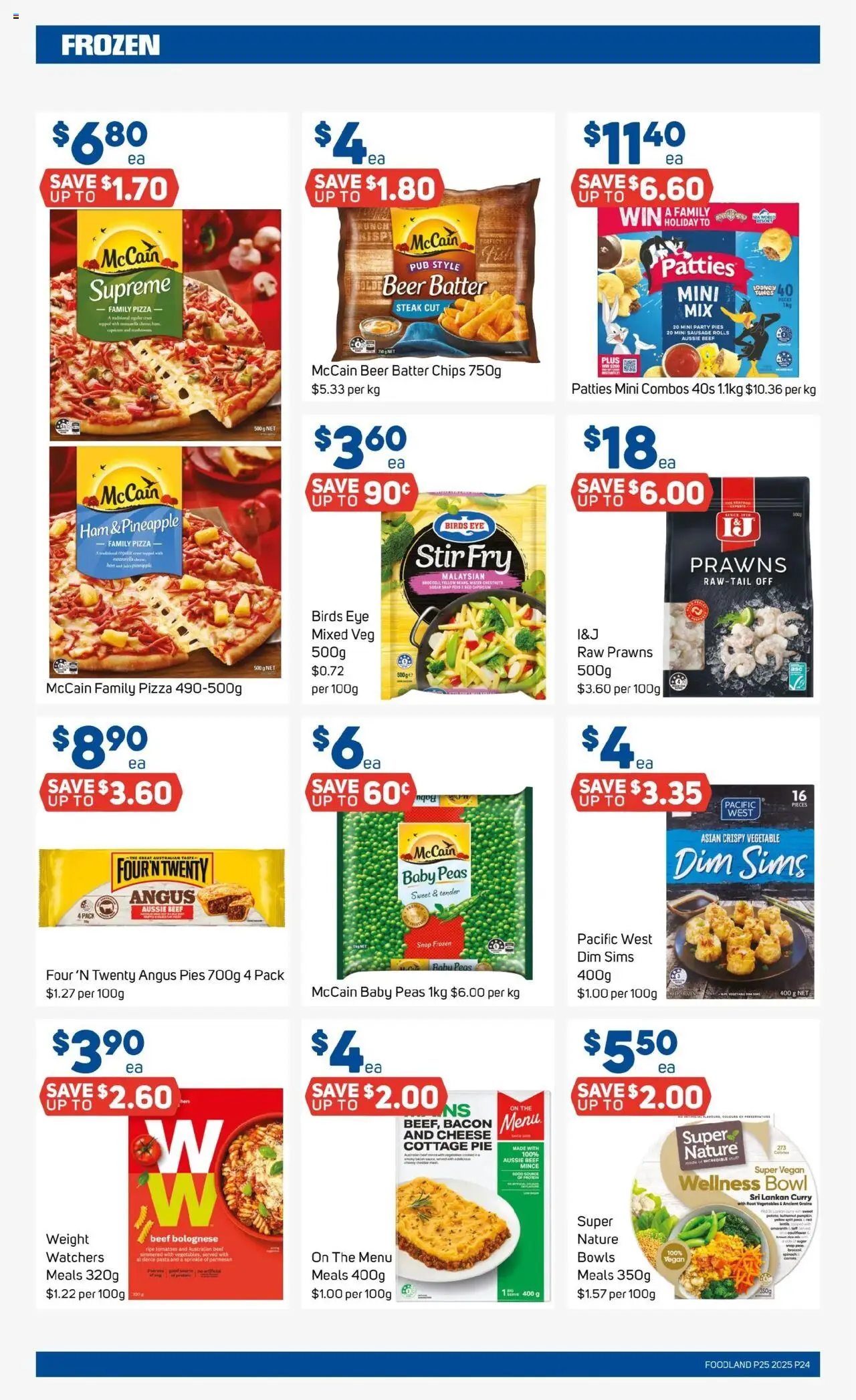 Foodland catalogue - valid from 18.06.2025 | Page: 24 | Products: Pasta, Steak, Sausage, Weight
