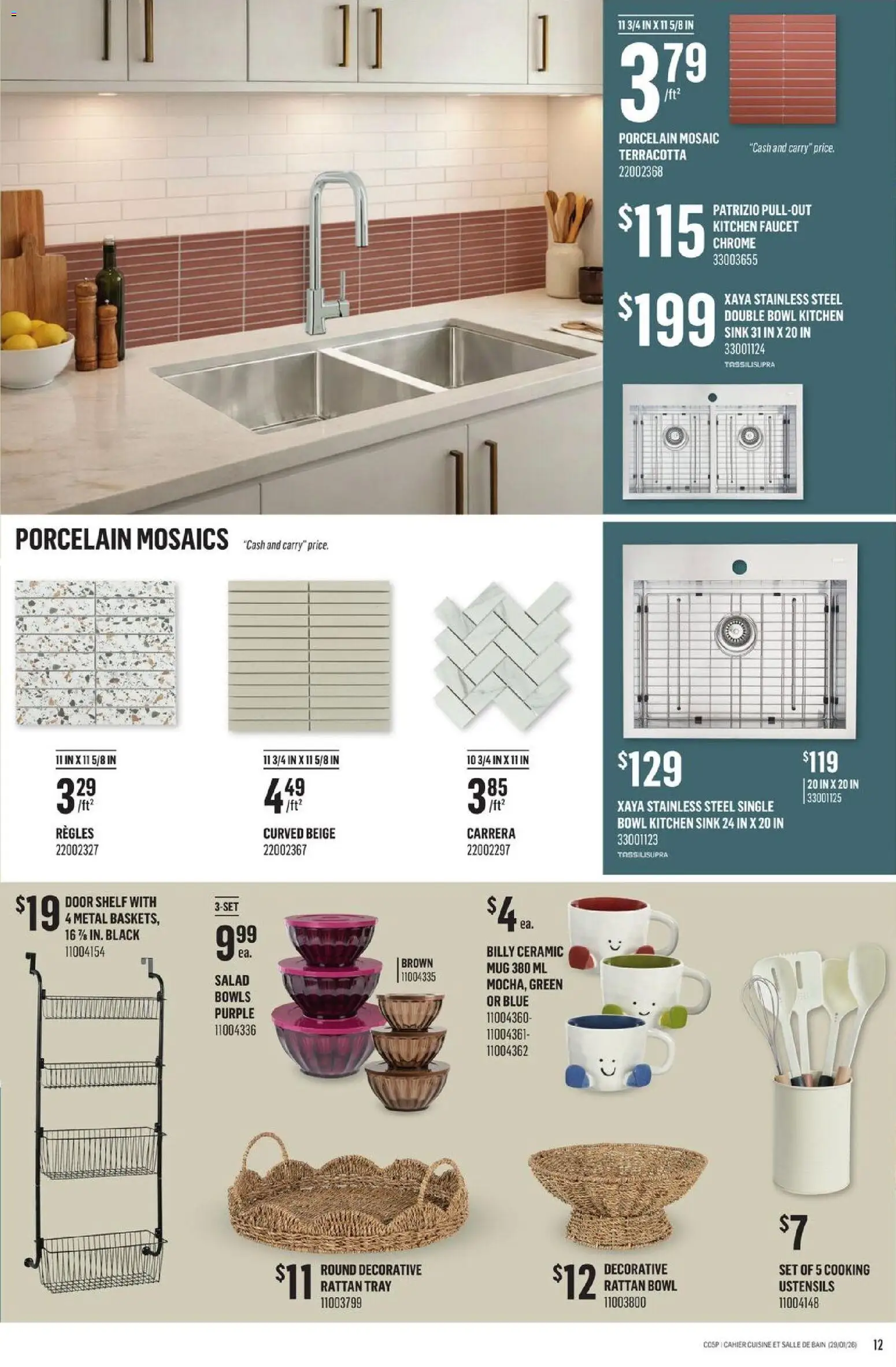 Canac flyer valid from 29.01.2026 | Page: 12 | Products: Salad, Shelf