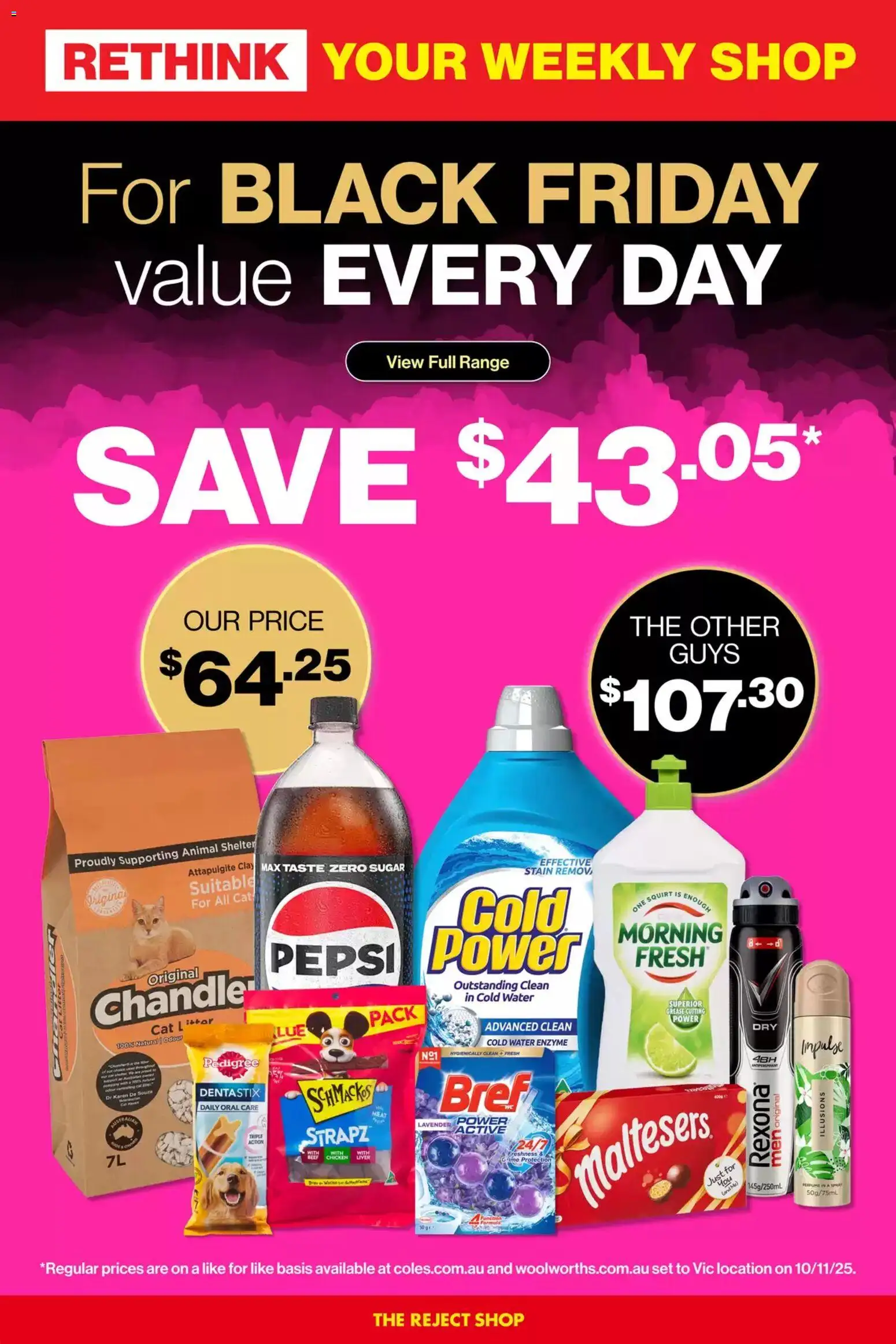 The Reject Shop catalogue - valid from 19.11.2025 | Page: 12 | Products: Perfume, Pepsi, Water, Clay