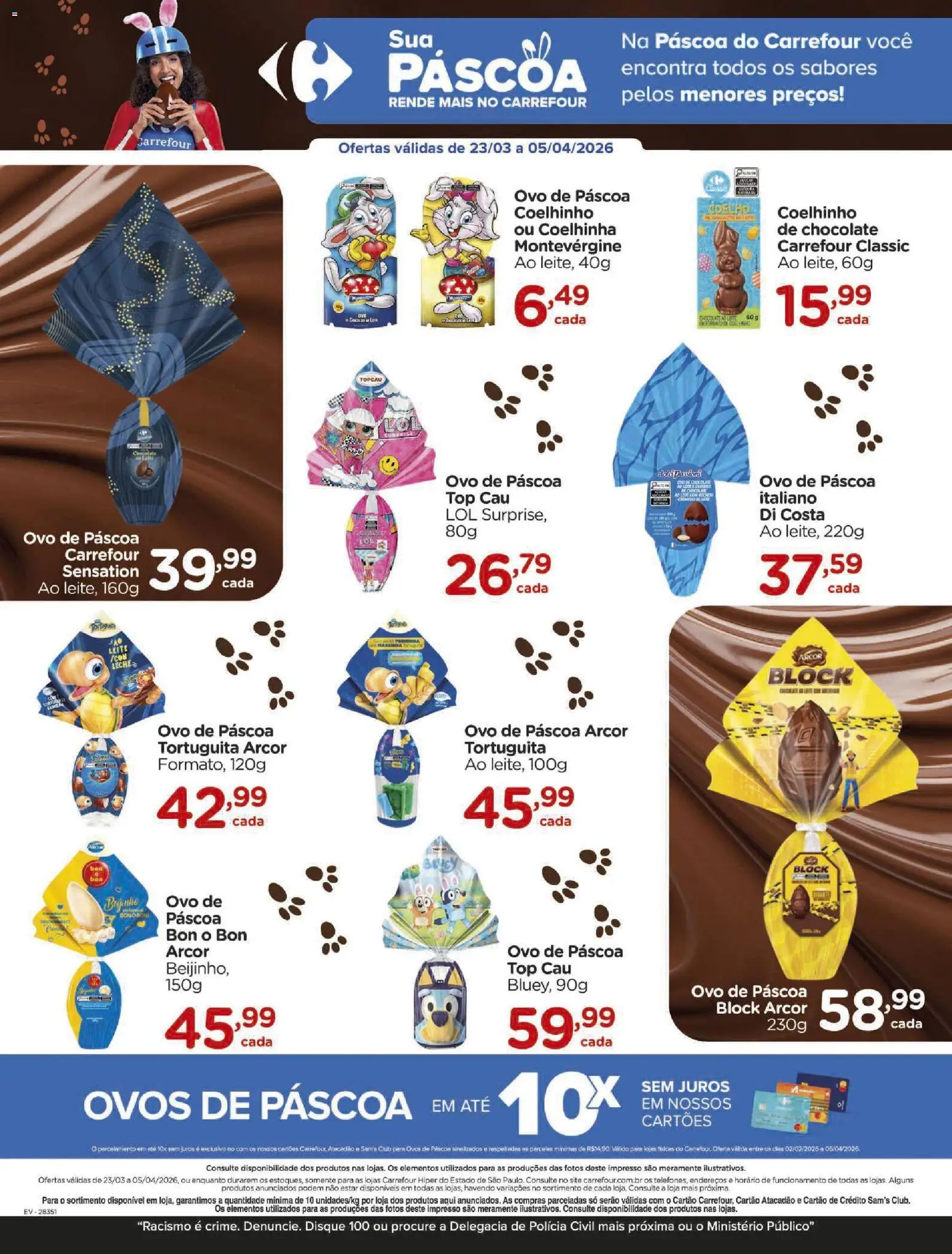 Carrefour ofertas Páscoa de 23/03/2026 ? Não perca as melhores promoções! | Brasil