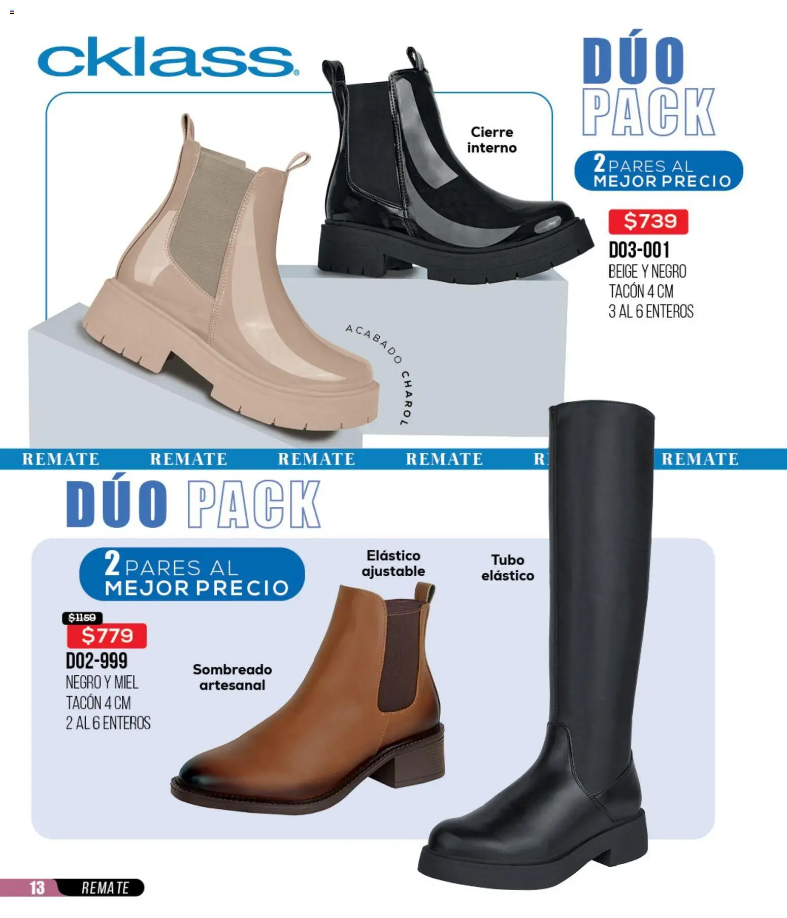 Nuevas ofertas de Cklass válidas en toda la República Mexicana desde el 16.02.2026. ¡Encuentra las mejores ofertas en Cklass catálogo Remate Ropa! | Página: 147