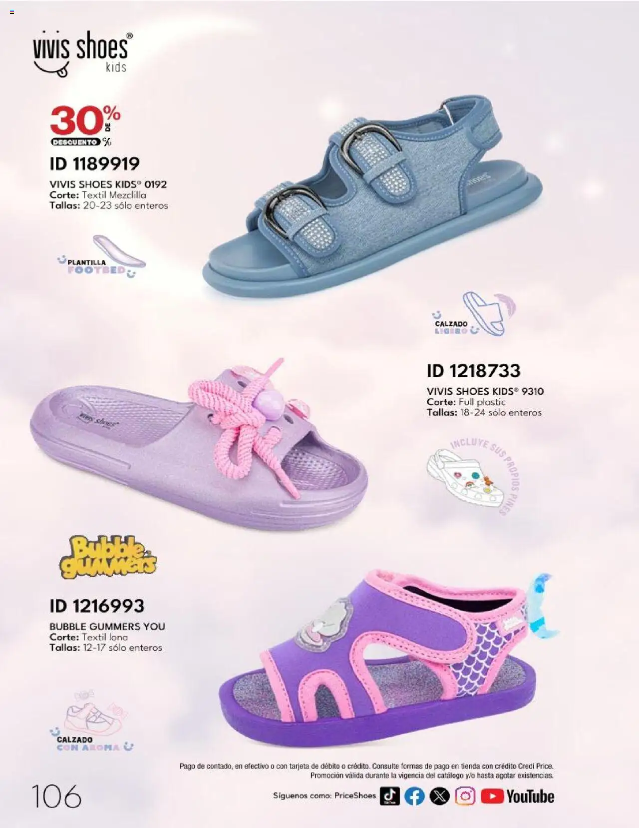 Nuevas ofertas de Price Shoes válidas en toda la República Mexicana desde el 28.04.2025. ¡Encuentra las mejores ofertas en Price Shoes catálogo Calzado PV 2025! | Página: 106 | Productos: Lona