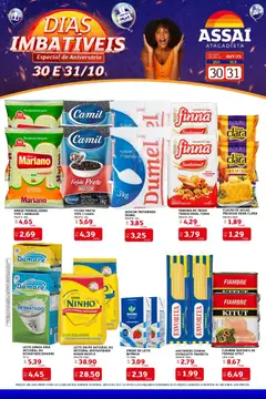 Encarte Assaí Atacadista - RN - Pré-Visualização do folheto da loja Assaí Atacadista, válido de 30.10.2025