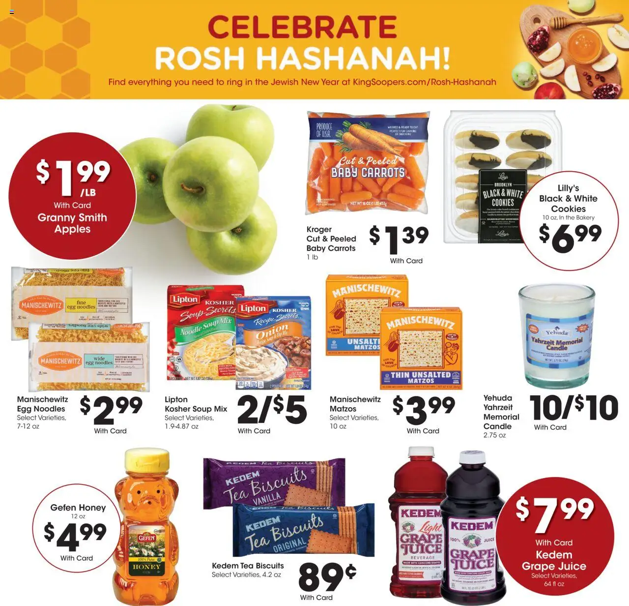 King Soopers Weekly Ad - valid from 10.09.2025 | Page: 12 | Products: Ring, Apples, Tea, Noodles